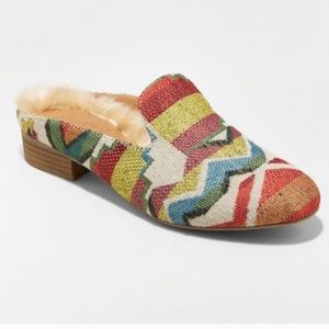 Brand New Universal Thread Furry Mules!